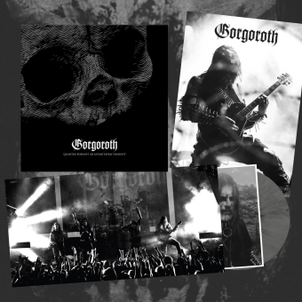 GORGOROTH Quantos Possunt Ad Satanitatem Trahunt LP GREY BLACK MARBLE , PRE-ORDER [VINYL 12"]